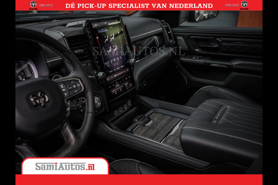 Dodge Ram 1500 Limited Night High Output 540HP 706Nm | Massage + Full Option | De Meest Luxe en Volle Pick-Up in zijn Klasse | Comfortabele Dubbele Cabine met Royale 5 Zitplaatsen | BPM vrij | Nu Leverbaar uit Voorraad | Voorraad Nr 2325 - 5148
