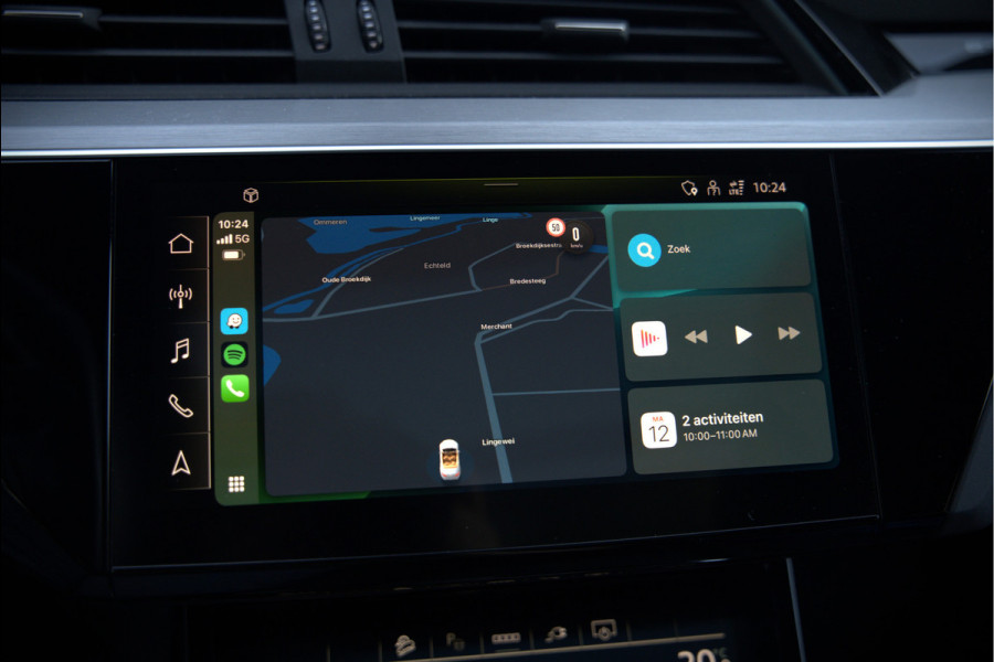 Audi e-tron Sportback 50 quattro S edition 71 kWh | Bang & Olufsen | Panoramadak | S-Line | Keyless | Memory Seats | Stoelverwarming | Ambiance Verlichting | Camera | Adaptive Cruise Control | Leer | Matrix LED | Luchtvering | B&O
