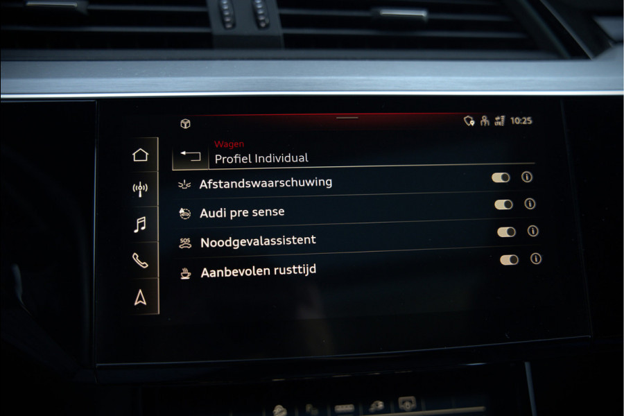 Audi e-tron Sportback 50 quattro S edition 71 kWh | Bang & Olufsen | Panoramadak | S-Line | Keyless | Memory Seats | Stoelverwarming | Ambiance Verlichting | Camera | Adaptive Cruise Control | Leer | Matrix LED | Luchtvering | B&O