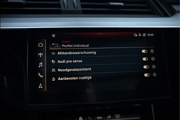 Audi e-tron Sportback 50 quattro S edition 71 kWh | Bang & Olufsen | Panoramadak | S-Line | Keyless | Memory Seats | Stoelverwarming | Ambiance Verlichting | Camera | Adaptive Cruise Control | Leer | Matrix LED | Luchtvering | B&O