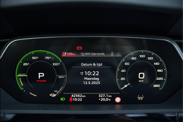 Audi e-tron Sportback 50 quattro S edition 71 kWh | Bang & Olufsen | Panoramadak | S-Line | Keyless | Memory Seats | Stoelverwarming | Ambiance Verlichting | Camera | Adaptive Cruise Control | Leer | Matrix LED | Luchtvering | B&O