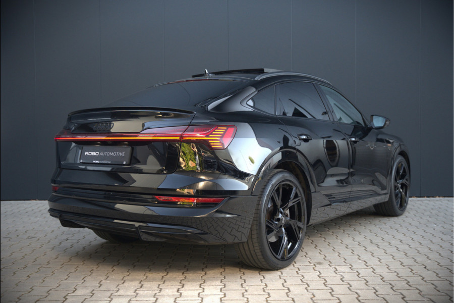 Audi e-tron Sportback 50 quattro S edition 71 kWh | Bang & Olufsen | Panoramadak | S-Line | Keyless | Memory Seats | Stoelverwarming | Ambiance Verlichting | Camera | Adaptive Cruise Control | Leer | Matrix LED | Luchtvering | B&O