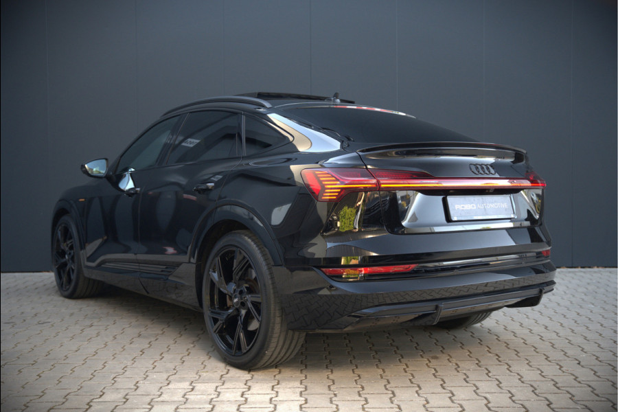 Audi e-tron Sportback 50 quattro S edition 71 kWh | Bang & Olufsen | Panoramadak | S-Line | Keyless | Memory Seats | Stoelverwarming | Ambiance Verlichting | Camera | Adaptive Cruise Control | Leer | Matrix LED | Luchtvering | B&O