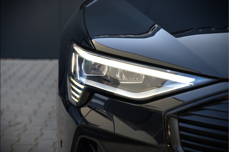 Audi e-tron Sportback 50 quattro S edition 71 kWh | Bang & Olufsen | Panoramadak | S-Line | Keyless | Memory Seats | Stoelverwarming | Ambiance Verlichting | Camera | Adaptive Cruise Control | Leer | Matrix LED | Luchtvering | B&O