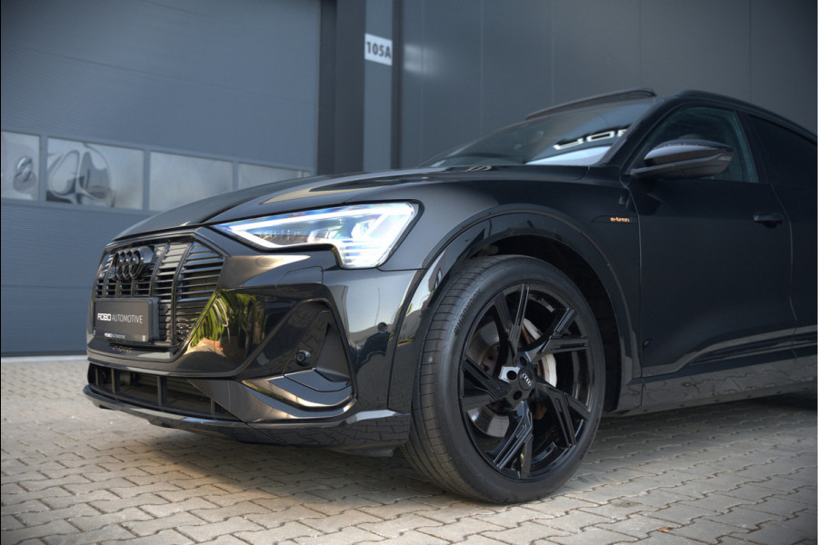 Audi e-tron Sportback 50 quattro S edition 71 kWh | Bang & Olufsen | Panoramadak | S-Line | Keyless | Memory Seats | Stoelverwarming | Ambiance Verlichting | Camera | Adaptive Cruise Control | Leer | Matrix LED | Luchtvering | B&O