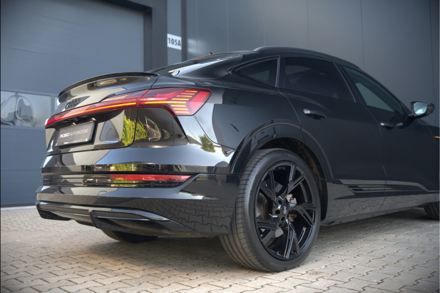 Audi e-tron Sportback 50 quattro S edition 71 kWh | Bang & Olufsen | Panoramadak | S-Line | Keyless | Memory Seats | Stoelverwarming | Ambiance Verlichting | Camera | Adaptive Cruise Control | Leer | Matrix LED | Luchtvering | B&O