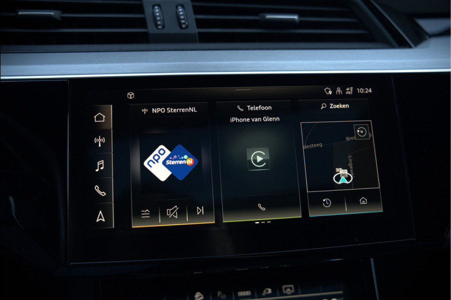 Audi e-tron Sportback 50 quattro S edition 71 kWh | Bang & Olufsen | Panoramadak | S-Line | Keyless | Memory Seats | Stoelverwarming | Ambiance Verlichting | Camera | Adaptive Cruise Control | Leer | Matrix LED | Luchtvering | B&O