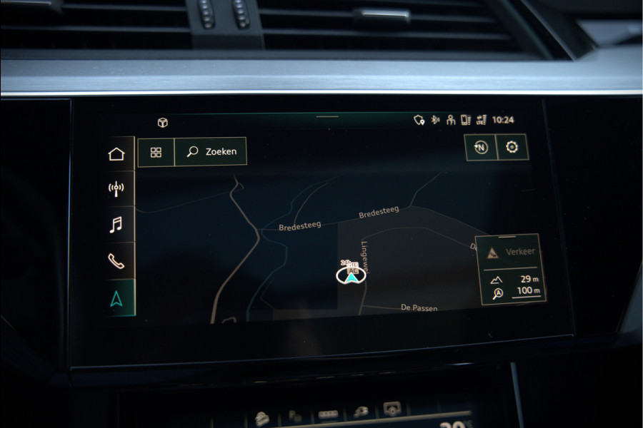 Audi e-tron Sportback 50 quattro S edition 71 kWh | Bang & Olufsen | Panoramadak | S-Line | Keyless | Memory Seats | Stoelverwarming | Ambiance Verlichting | Camera | Adaptive Cruise Control | Leer | Matrix LED | Luchtvering | B&O