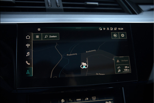 Audi e-tron Sportback 50 quattro S edition 71 kWh | Bang & Olufsen | Panoramadak | S-Line | Keyless | Memory Seats | Stoelverwarming | Ambiance Verlichting | Camera | Adaptive Cruise Control | Leer | Matrix LED | Luchtvering | B&O