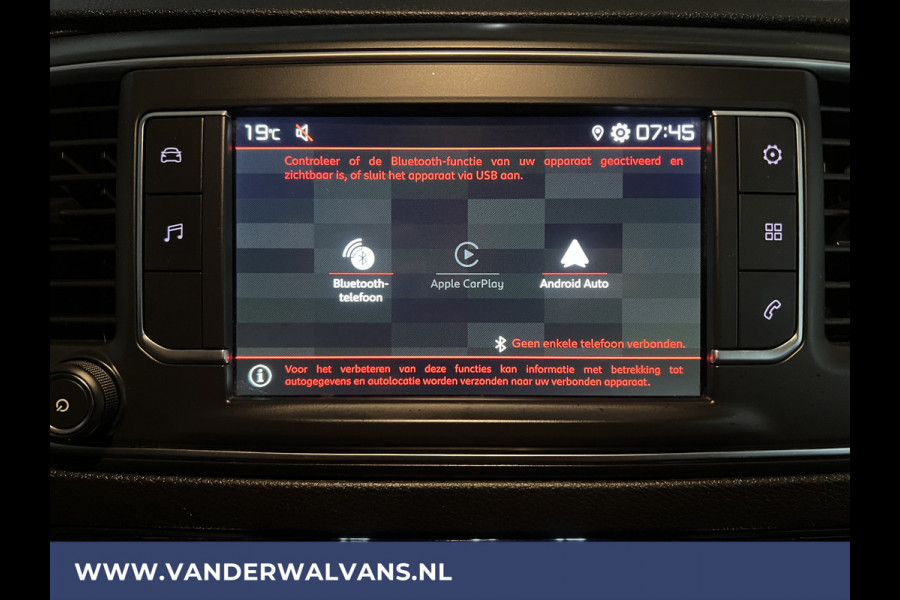 Citroën Jumpy 2.0 Blue HDI 122 pk L3H1 Euro6 Airco | Camera | 2500kg Trekhaak | Apple Carplay | Cruisecontrol Android-Auto, Parkeersensoren, Stoelverwarming, Bijrijdersbank