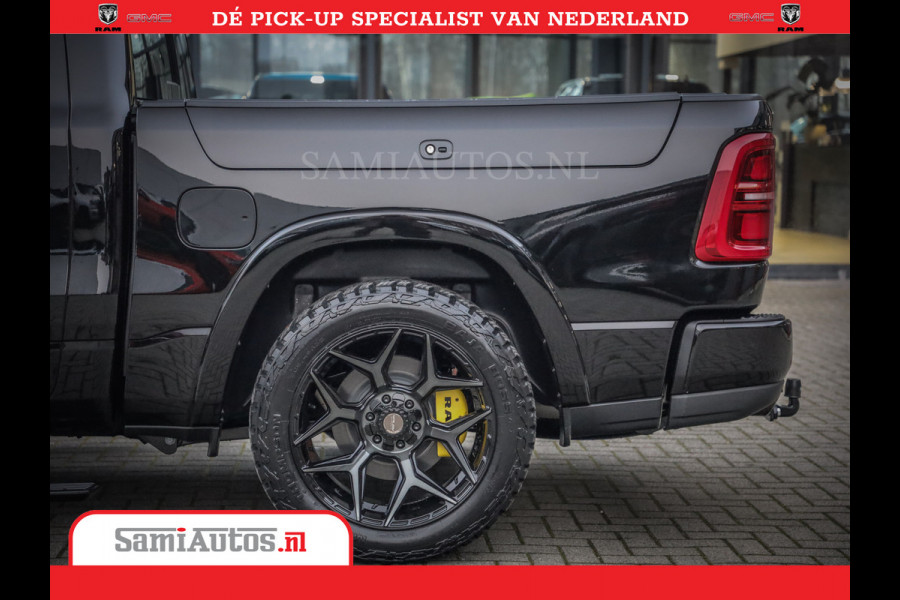 Dodge Ram 1500 Limited Night High Output 540HP 706Nm | Massage + Full Option | De Meest Luxe en Volle Pick-Up in zijn Klasse | Comfortabele Dubbele Cabine met Royale 5 Zitplaatsen | BPM vrij | Nu Leverbaar uit Voorraad | Voorraad Nr 2349 -  5159