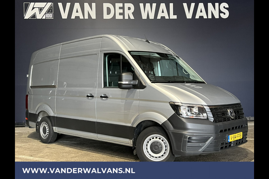 Volkswagen Crafter 2.0 TDI 140 pk L3H3 L2H2 Euro6 Airco | Camera | 3000kg trekvermogen | Apple Carplay Android Auto, CruiseControl, Parkeersensoren, Chauffeursstoel, Bijrijdersbank