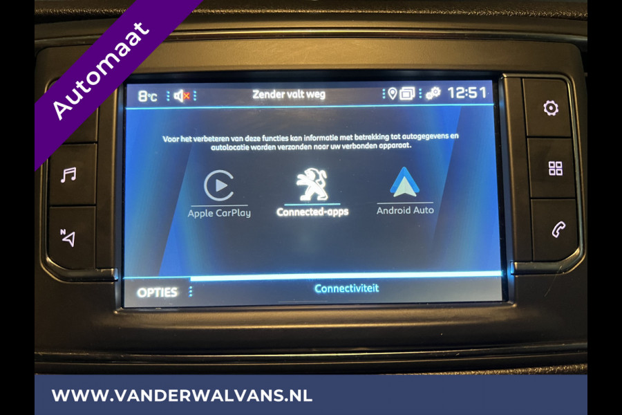Peugeot Expert 2.0 Blue HDI 122 pk Automaat L2H1 Euro6 Airco | Cruisecontrol | Camera | Parkeersensoren Navigatie, Apple Carplay, Android Auto