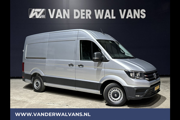 Volkswagen Crafter 2.0 TDI 140 pk L3H3 L2H2 Euro6 ** Airco | 3000kg Trekvermogen | Cruisecontrol | Parkeersensoren Bijrijdersbank, verwarmde voorruit, multimedia voorbereiding