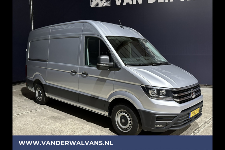 Volkswagen Crafter 2.0 TDI 140 pk L3H3 L2H2 Euro6 ** Airco | 3000kg Trekvermogen | Cruisecontrol | Parkeersensoren Bijrijdersbank, verwarmde voorruit, multimedia voorbereiding