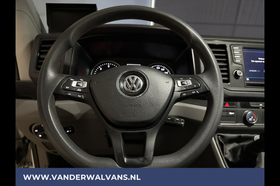 Volkswagen Crafter 2.0 TDI 177 pk Bakwagen Dubbel Lucht Laadklep Zijdeur Euro6 Airco | Camera | Cruisecontrol | Apple Carplay, Android Auto, Chauffeursstoel, Cruisecontrol, Bijrijdersbank