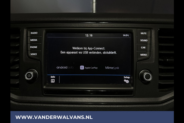 Volkswagen Crafter 2.0 TDI 177 pk Bakwagen Dubbel Lucht Laadklep Zijdeur Euro6 Airco | Camera | Cruisecontrol | Apple Carplay, Android Auto, Chauffeursstoel, Cruisecontrol, Bijrijdersbank