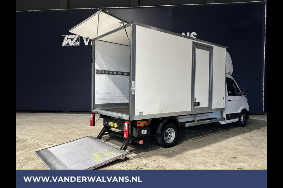 Volkswagen Crafter 2.0 TDI 177 pk Bakwagen Dubbel Lucht Laadklep Zijdeur Euro6 Airco | Camera | Cruisecontrol | Apple Carplay, Android Auto, Chauffeursstoel, Cruisecontrol, Bijrijdersbank