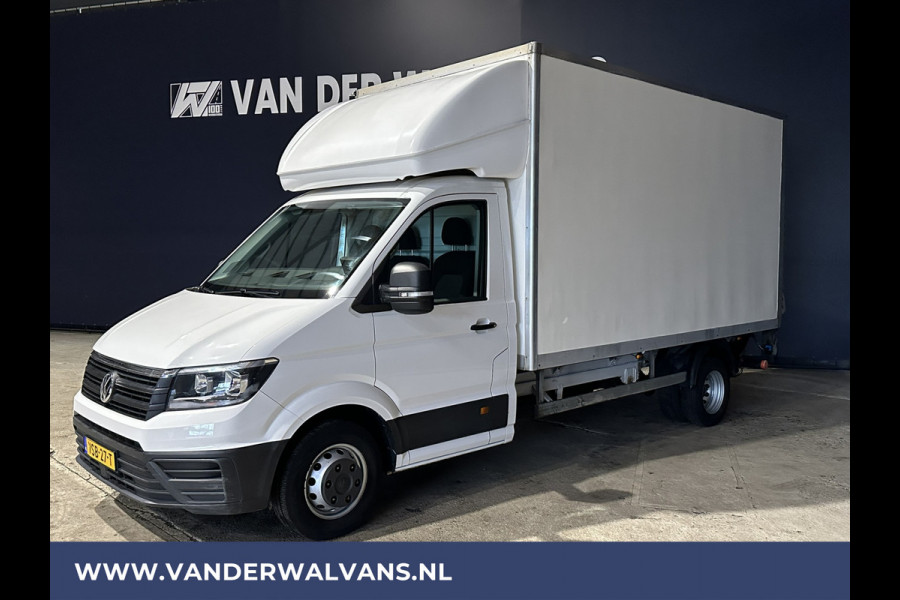 Volkswagen Crafter 2.0 TDI 177 pk Bakwagen Dubbel Lucht Laadklep Zijdeur Euro6 Airco | Camera | Cruisecontrol | Apple Carplay, Android Auto, Chauffeursstoel, Cruisecontrol, Bijrijdersbank