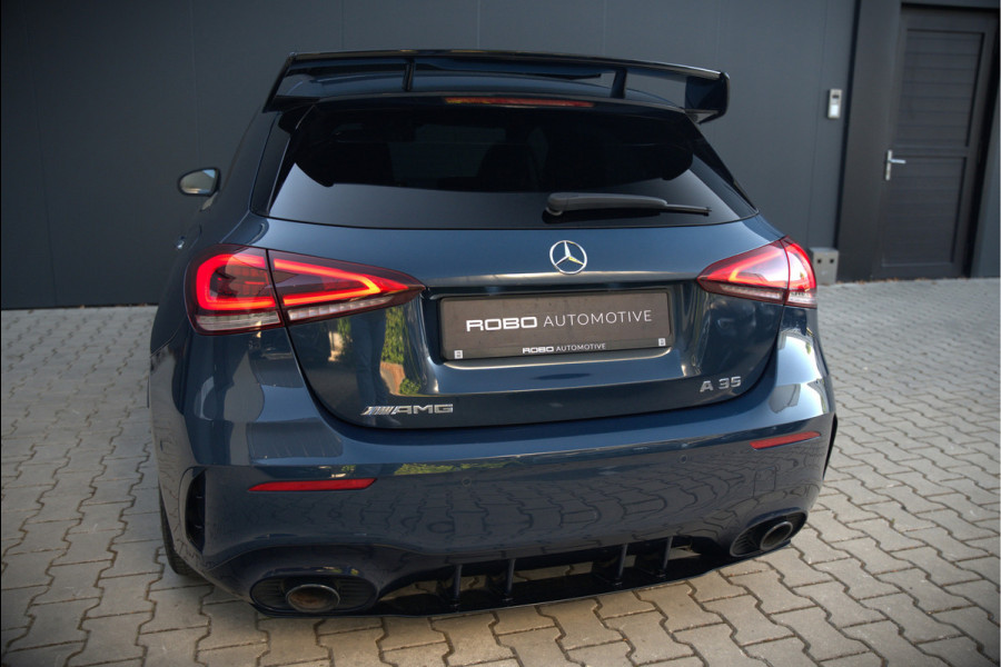 Mercedes-Benz A-Klasse AMG 35 4MATIC Edition 1 | Panoramadak | Burmester | AMG Performance Recaro stoelen | Stoelverwarming | Keyless | Aero pack | Adaptive Cruise Control | Ambiance verlichting | 360 Camera |