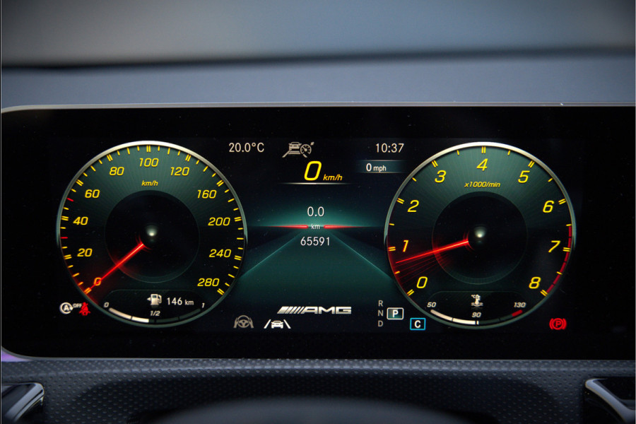 Mercedes-Benz A-Klasse AMG 35 4MATIC Edition 1 | Panoramadak | Burmester | AMG Performance Recaro stoelen | Stoelverwarming | Keyless | Aero pack | Adaptive Cruise Control | Ambiance verlichting | 360 Camera |