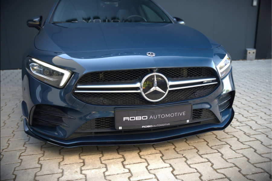 Mercedes-Benz A-Klasse AMG 35 4MATIC Edition 1 | Panoramadak | Burmester | AMG Performance Recaro stoelen | Stoelverwarming | Keyless | Aero pack | Adaptive Cruise Control | Ambiance verlichting | 360 Camera |