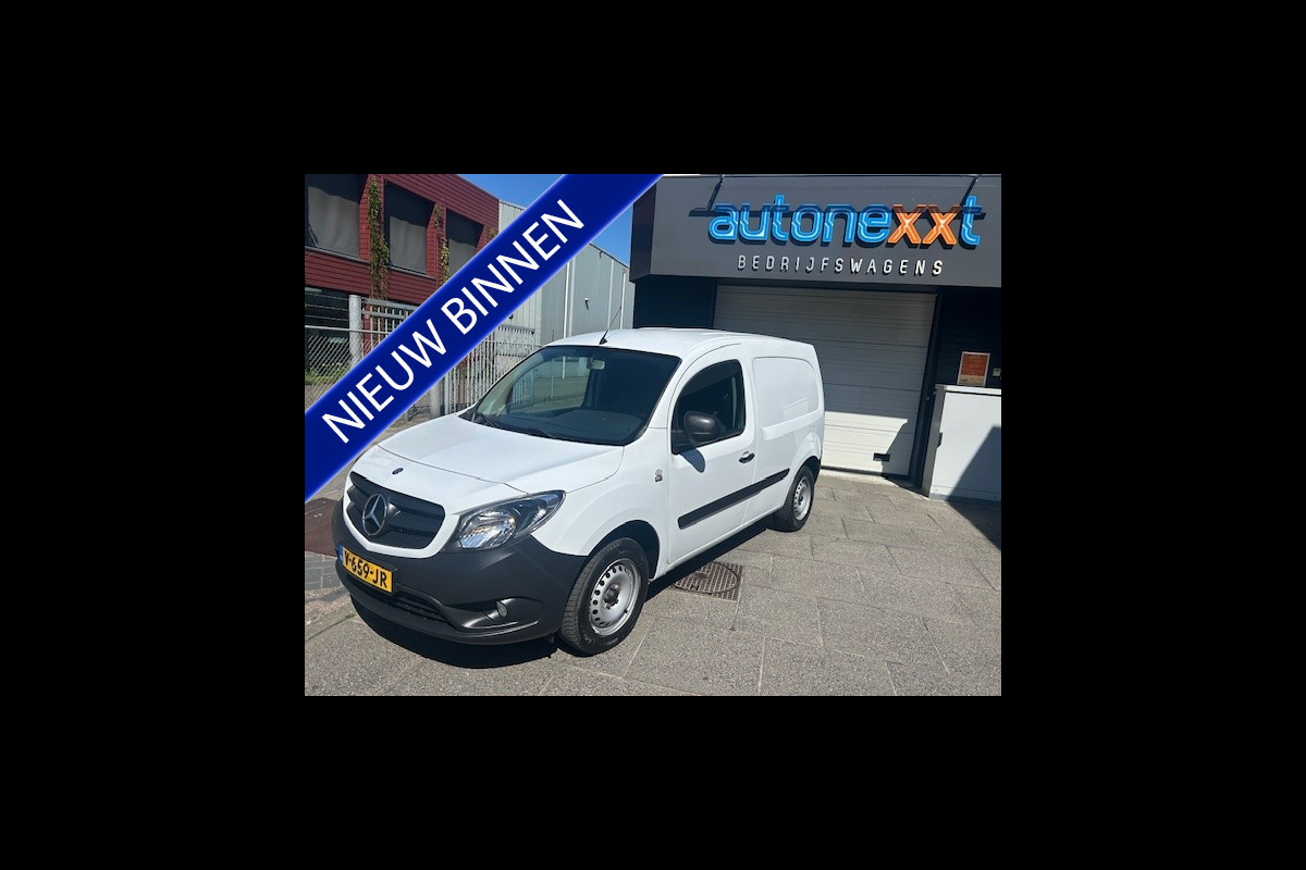 Mercedes-Benz Citan 109 CDI BlueEFFICIENCY Business Ambition AIRCO I NAVI I MISTLAMPEN I ELEKTRISCHE RAMEN & SPIEGELS I 1e EIGENAAR I COMPLETE ONDERHOUDSHISTORIE Mercedes-Benz Citan 109 CDI BlueEFFICIENCY Business Ambition AIRCO I NAVI I MISTLAMPEN I ELEKTRISCHE RAMEN & SPIEGELS I 1e EIGENAAR I COMPLETE ONDERHOUDSHISTORIE