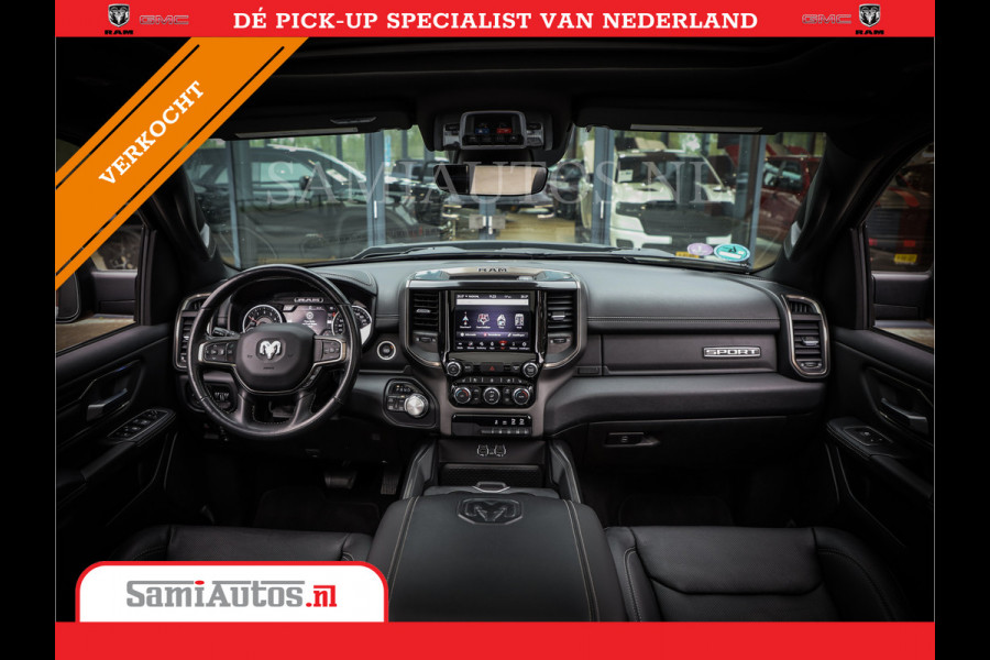 Dodge Ram 1500 SPORT 5.7 V8 4X4 | CAMERA | LUCHTVERING A | 300L LPG | PANO | CRUISE | UITLAAT SYSTEEM MET BYPASS | PERFORMANCE AIR INTAKE | DUBBELCABINE | BPM VRIJ |