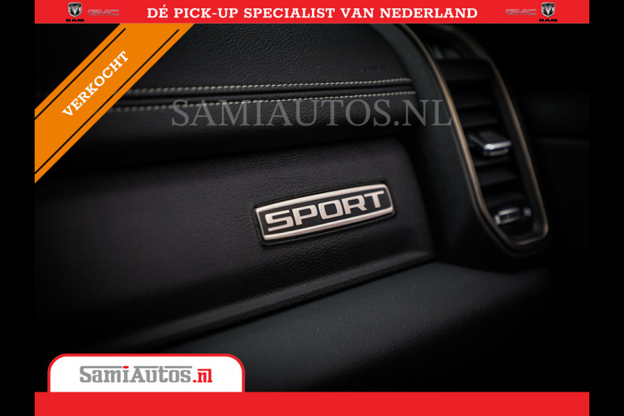 Dodge Ram 1500 SPORT 5.7 V8 4X4 | CAMERA | LUCHTVERING A | 300L LPG | PANO | CRUISE | UITLAAT SYSTEEM MET BYPASS | PERFORMANCE AIR INTAKE | DUBBELCABINE | BPM VRIJ |