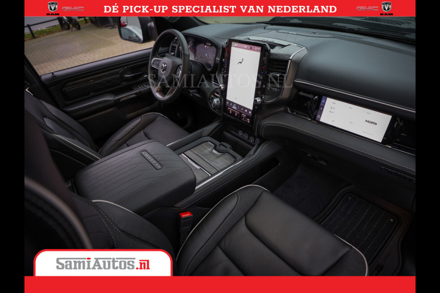 Dodge Ram 1500 Limited Night High Output 540HP 706Nm | Massage + Full Option | De Meest Luxe en Volle Pick-Up in zijn Klasse | Comfortabele Dubbele Cabine met Royale 5 Zitplaatsen | BPM vrij | Nu Leverbaar uit Voorraad | Voorraad Nr 2327 - 5407