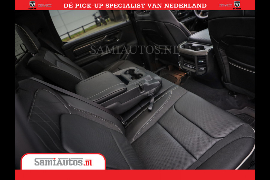Dodge Ram 1500 Limited Night High Output 540HP 706Nm | Massage + Full Option | De Meest Luxe en Volle Pick-Up in zijn Klasse | Comfortabele Dubbele Cabine met Royale 5 Zitplaatsen | BPM vrij | Nu Leverbaar uit Voorraad | Voorraad Nr 2327 - 5407