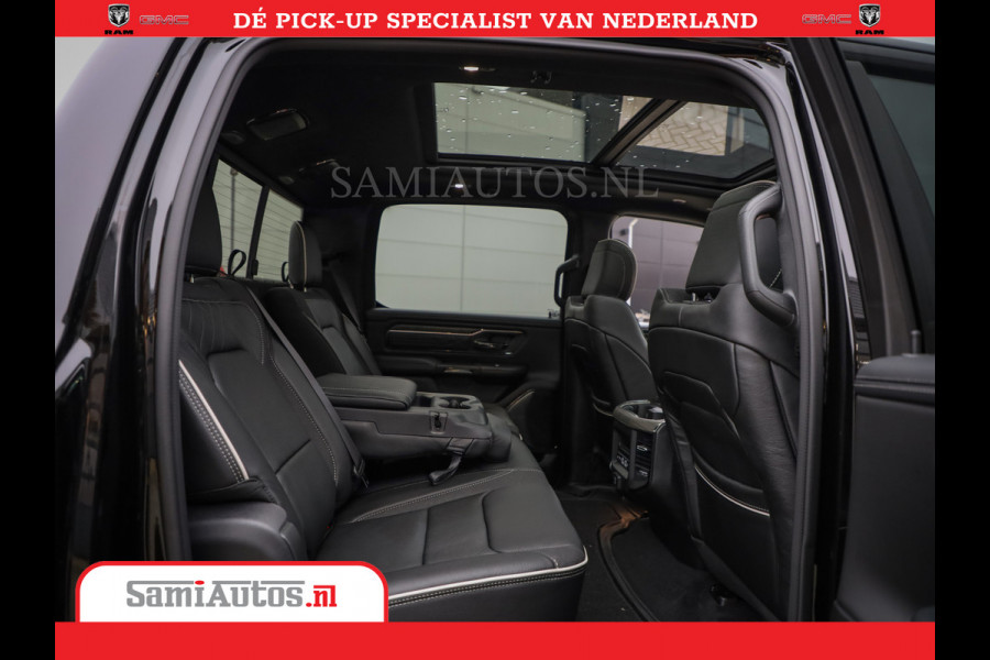 Dodge Ram 1500 Limited Night High Output 540HP 706Nm | Massage + Full Option | De Meest Luxe en Volle Pick-Up in zijn Klasse | Comfortabele Dubbele Cabine met Royale 5 Zitplaatsen | BPM vrij | Nu Leverbaar uit Voorraad | Voorraad Nr 2327 - 5407