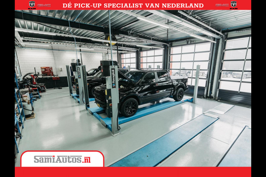 Dodge Ram 1500 Limited Night High Output 540HP 706Nm | Massage + Full Option | De Meest Luxe en Volle Pick-Up in zijn Klasse | Comfortabele Dubbele Cabine met Royale 5 Zitplaatsen | BPM vrij | Nu Leverbaar uit Voorraad | Voorraad Nr 2327 - 5407