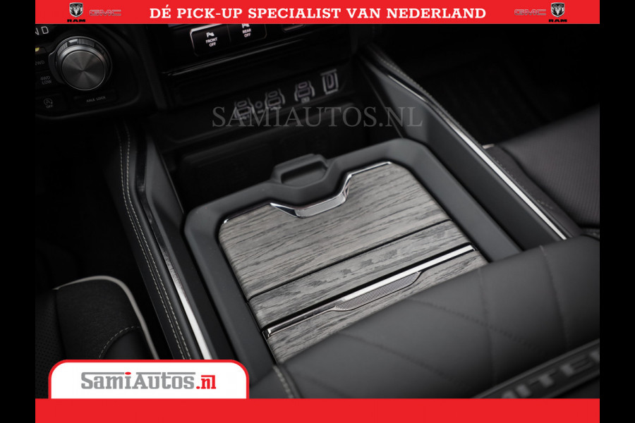 Dodge Ram 1500 Limited Night High Output 540HP 706Nm | Massage + Full Option | De Meest Luxe en Volle Pick-Up in zijn Klasse | Comfortabele Dubbele Cabine met Royale 5 Zitplaatsen | BPM vrij | Nu Leverbaar uit Voorraad | Voorraad Nr 2327 - 5407