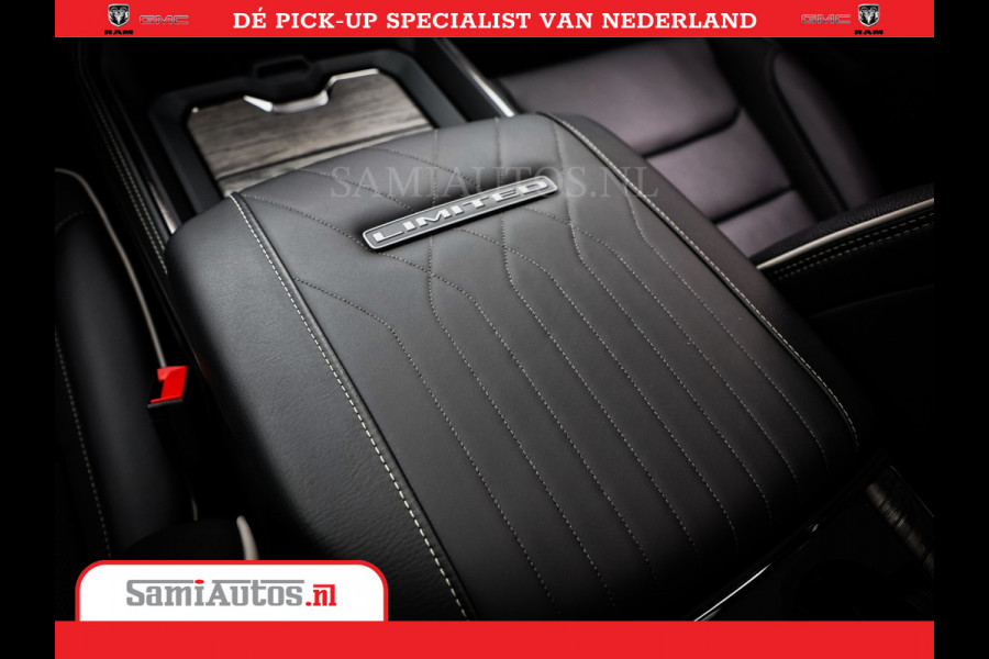 Dodge Ram 1500 Limited Night High Output 540HP 706Nm | Massage + Full Option | De Meest Luxe en Volle Pick-Up in zijn Klasse | Comfortabele Dubbele Cabine met Royale 5 Zitplaatsen | BPM vrij | Nu Leverbaar uit Voorraad | Voorraad Nr 2327 - 5407