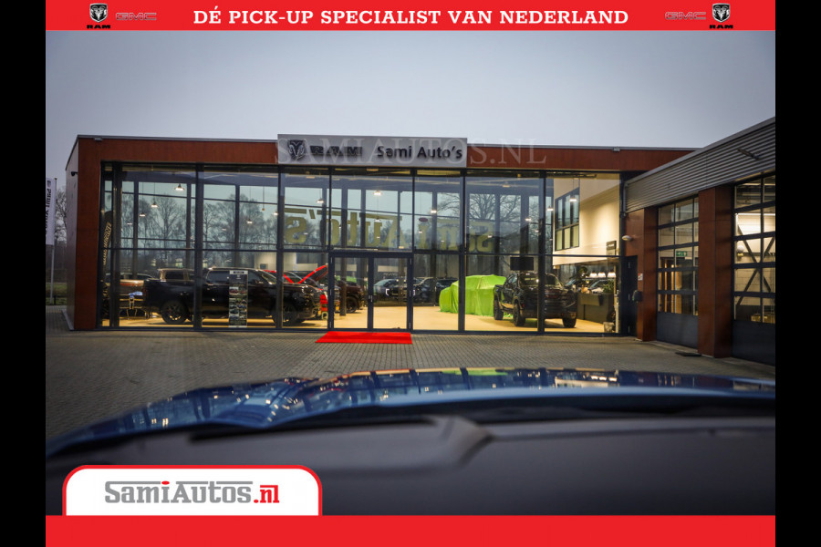 Dodge Ram 1500 Limited Night High Output 540HP 706Nm | Massage + Full Option | De Meest Luxe en Volle Pick-Up in zijn Klasse | Comfortabele Dubbele Cabine met Royale 5 Zitplaatsen | BPM vrij | Nu Leverbaar uit Voorraad | Voorraad Nr 2327 - 5407