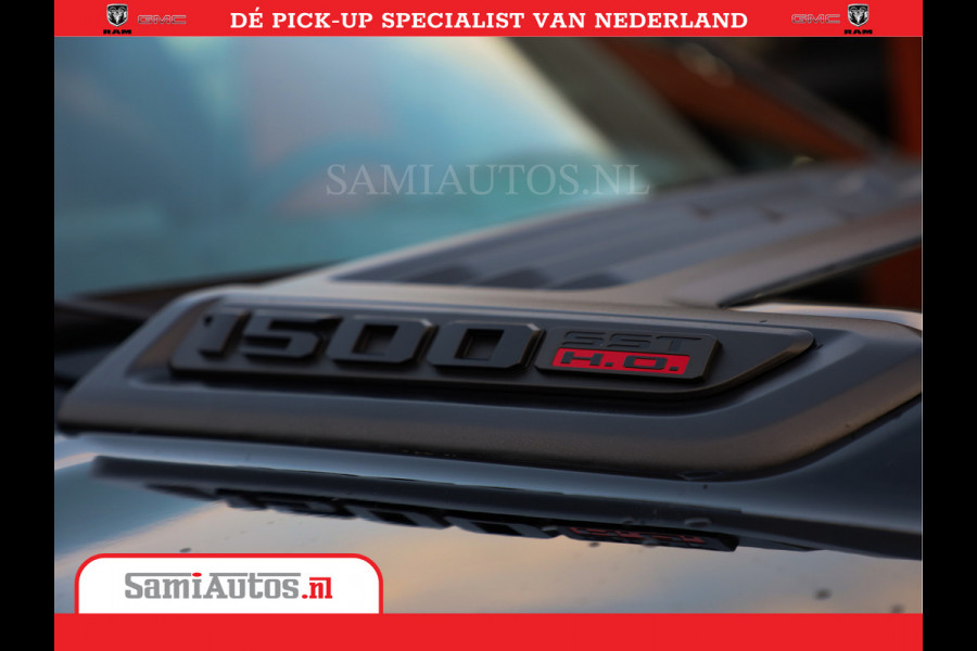 Dodge Ram 1500 Limited Night High Output 540HP 706Nm | Massage + Full Option | De Meest Luxe en Volle Pick-Up in zijn Klasse | Comfortabele Dubbele Cabine met Royale 5 Zitplaatsen | BPM vrij | Nu Leverbaar uit Voorraad | Voorraad Nr 2327 - 5407