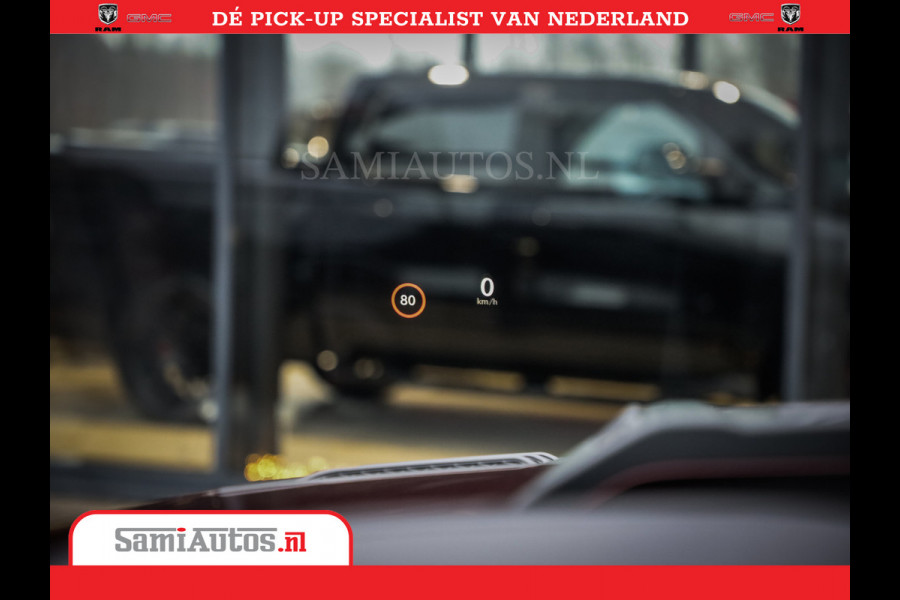 Dodge Ram 1500 Limited Night High Output 540HP 706Nm | Massage + Full Option | De Meest Luxe en Volle Pick-Up in zijn Klasse | Comfortabele Dubbele Cabine met Royale 5 Zitplaatsen | BPM vrij | Nu Leverbaar uit Voorraad | Voorraad Nr 2327 - 5407