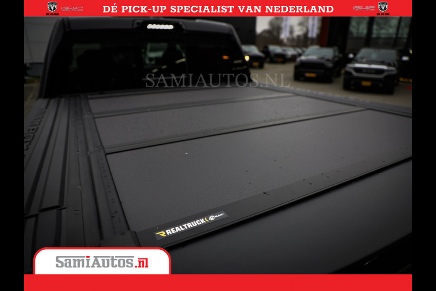 Dodge Ram 1500 Limited Night High Output 540HP 706Nm | Massage + Full Option | De Meest Luxe en Volle Pick-Up in zijn Klasse | Comfortabele Dubbele Cabine met Royale 5 Zitplaatsen | BPM vrij | Nu Leverbaar uit Voorraad | Voorraad Nr 2327 - 5407