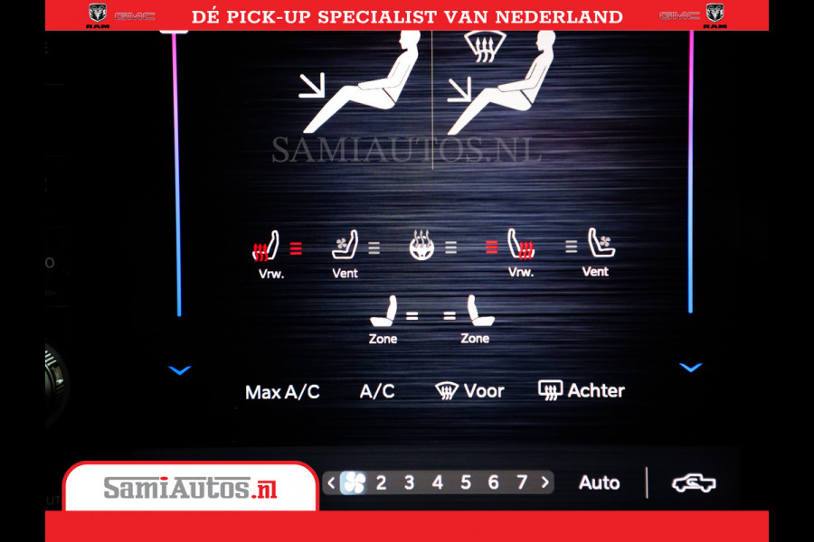 Dodge Ram 1500 Limited Night High Output 540HP 706Nm | Massage + Full Option | De Meest Luxe en Volle Pick-Up in zijn Klasse | Comfortabele Dubbele Cabine met Royale 5 Zitplaatsen | BPM vrij | Nu Leverbaar uit Voorraad | Voorraad Nr 2327 - 5407