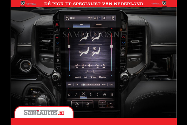 Dodge Ram 1500 Limited Night High Output 540HP 706Nm | Massage + Full Option | De Meest Luxe en Volle Pick-Up in zijn Klasse | Comfortabele Dubbele Cabine met Royale 5 Zitplaatsen | BPM vrij | Nu Leverbaar uit Voorraad | Voorraad Nr 2327 - 5407