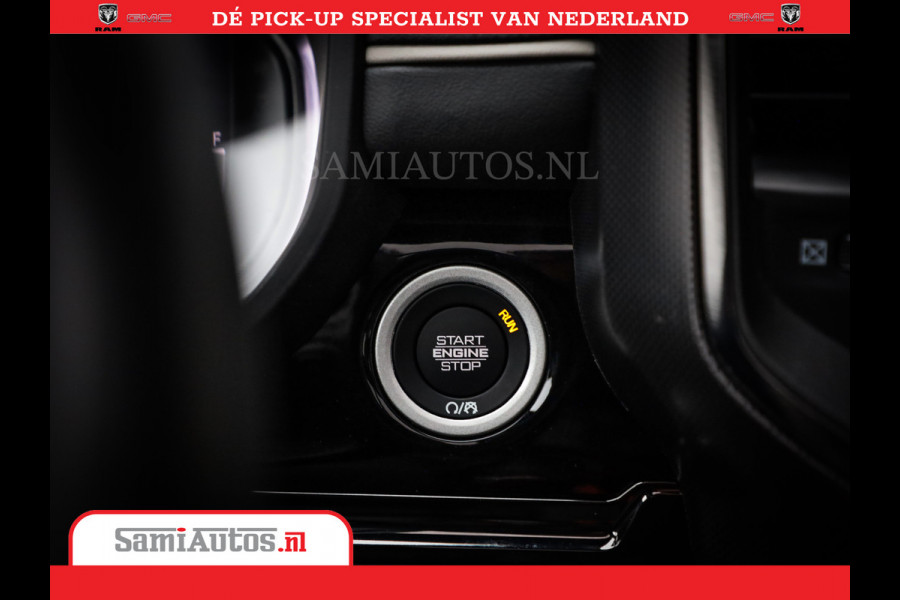 Dodge Ram 1500 Limited Night High Output 540HP 706Nm | Massage + Full Option | De Meest Luxe en Volle Pick-Up in zijn Klasse | Comfortabele Dubbele Cabine met Royale 5 Zitplaatsen | BPM vrij | Nu Leverbaar uit Voorraad | Voorraad Nr 2327 - 5407