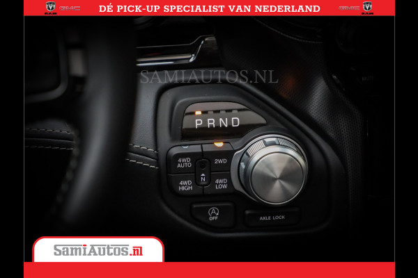 Dodge Ram 1500 Limited Night High Output 540HP 706Nm | Massage + Full Option | De Meest Luxe en Volle Pick-Up in zijn Klasse | Comfortabele Dubbele Cabine met Royale 5 Zitplaatsen | BPM vrij | Nu Leverbaar uit Voorraad | Voorraad Nr 2327 - 5407