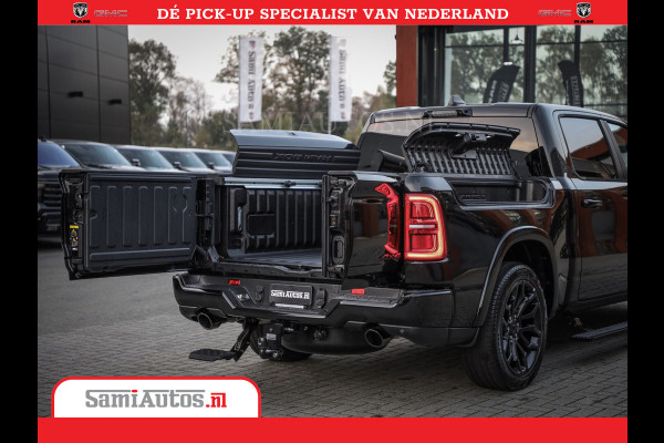 Dodge Ram 1500 Limited Night High Output 540HP 706Nm | Massage + Full Option | De Meest Luxe en Volle Pick-Up in zijn Klasse | Comfortabele Dubbele Cabine met Royale 5 Zitplaatsen | BPM vrij | Nu Leverbaar uit Voorraad | Voorraad Nr 2327 - 5407