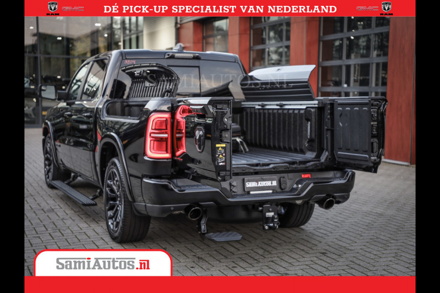Dodge Ram 1500 Limited Night High Output 540HP 706Nm | Massage + Full Option | De Meest Luxe en Volle Pick-Up in zijn Klasse | Comfortabele Dubbele Cabine met Royale 5 Zitplaatsen | BPM vrij | Nu Leverbaar uit Voorraad | Voorraad Nr 2327 - 5407