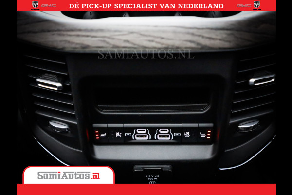 Dodge Ram 1500 Limited Night High Output 540HP 706Nm | Massage + Full Option | De Meest Luxe en Volle Pick-Up in zijn Klasse | Comfortabele Dubbele Cabine met Royale 5 Zitplaatsen | BPM vrij | Nu Leverbaar uit Voorraad | Voorraad Nr 2327 - 5407