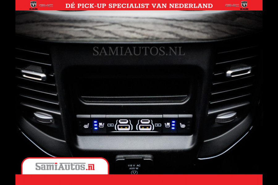 Dodge Ram 1500 Limited Night High Output 540HP 706Nm | Massage + Full Option | De Meest Luxe en Volle Pick-Up in zijn Klasse | Comfortabele Dubbele Cabine met Royale 5 Zitplaatsen | BPM vrij | Nu Leverbaar uit Voorraad | Voorraad Nr 2327 - 5407
