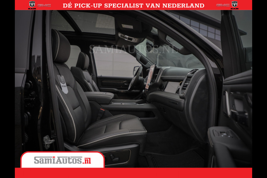 Dodge Ram 1500 Limited Night High Output 540HP 706Nm | Massage + Full Option | De Meest Luxe en Volle Pick-Up in zijn Klasse | Comfortabele Dubbele Cabine met Royale 5 Zitplaatsen | BPM vrij | Nu Leverbaar uit Voorraad | Voorraad Nr 2327 - 5407