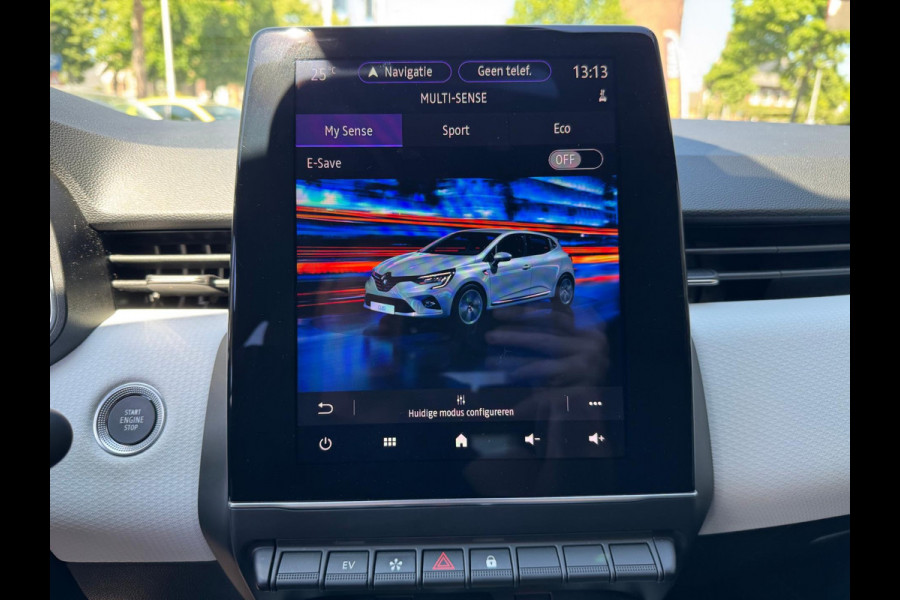 Renault Clio 1.6 E-Tech Full Hybrid 145 techno Groot navi / Virtual cockpit / Camera / P-sensoren V&A