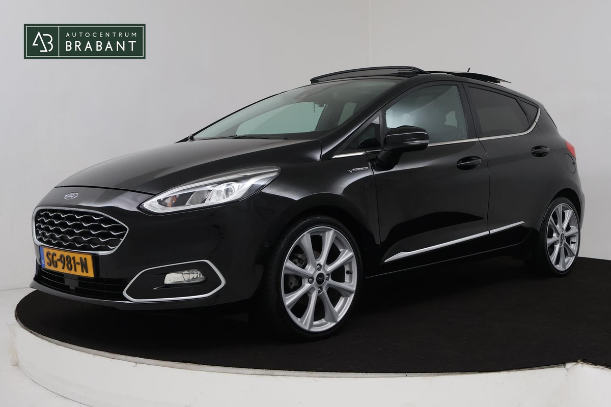 Ford Fiesta 1.0 EcoBoost Vignale (PANORAMADAK, PARKEERSENSOREN, STOELVERWARMING, LANE-ASSIST, CRUISE ADAPTIEF, NAVIGATIE, CAMERA) Ford Fiesta 1.0 EcoBoost Vignale (PANORAMADAK, PARKEERSENSOREN, STOELVERWARMING, LANE-ASSIST, CRUISE ADAPTIEF, NAVIGATIE, CAMERA)